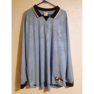 XXL Nike Air Men's Jersey Long Sleeve Navy Blue HM8987-412 AOP Sharp HTF Top